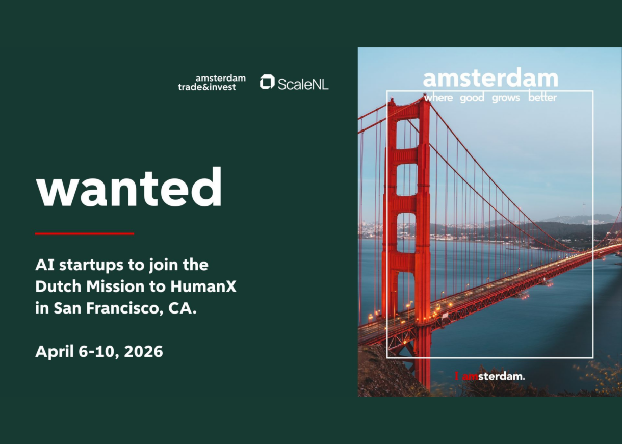 Join the Dutch AI Founder Mission to HumanX San Francisco